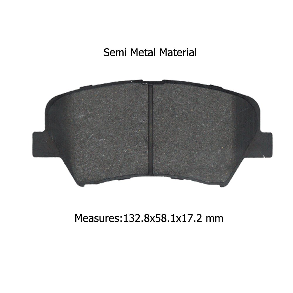 D1593-8806 Front Brake Pads for KIA Rio III (UB)09/2010-