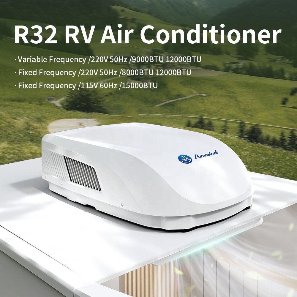 Gree RV AC Wholesale Caravan Roof Top Air Conditioner 220V Variable Frequency R32 Hot Sale Parking Air Conditioner