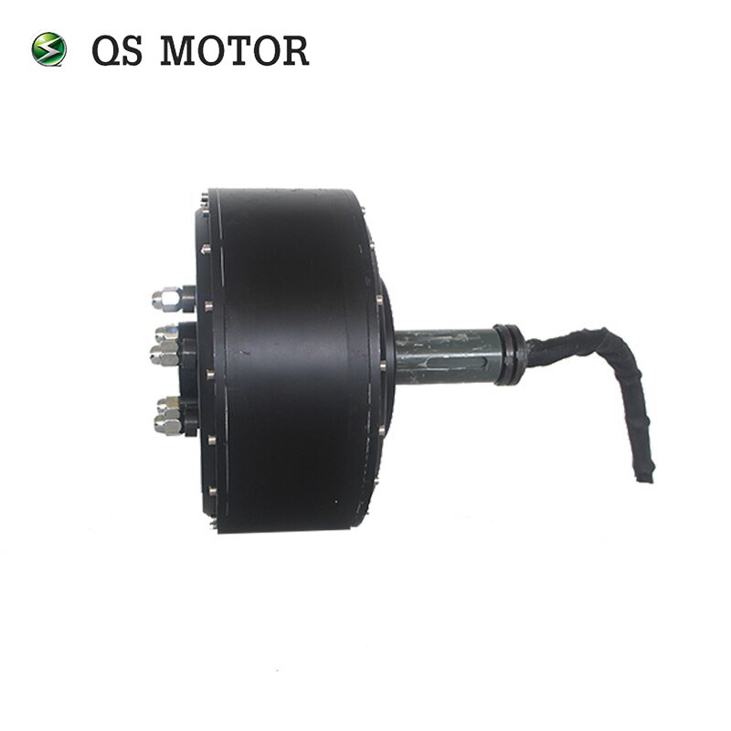 QS MOTOR High Power 12kw 24kw 70H V4 with APT96800 Kit E-Car Hub Motor for 130KPH Speed