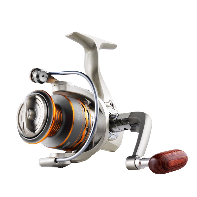 New AH 5.2:1 Wheel Sea Saltwater Spinning Reel Carrete De Pesca Carp Reel Spinning Reel for Sea