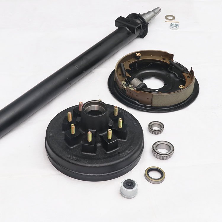 New and Used Steel Trailer Axle Wheel Hub with 7000lbs Brake Drum Low Prices for Trailers