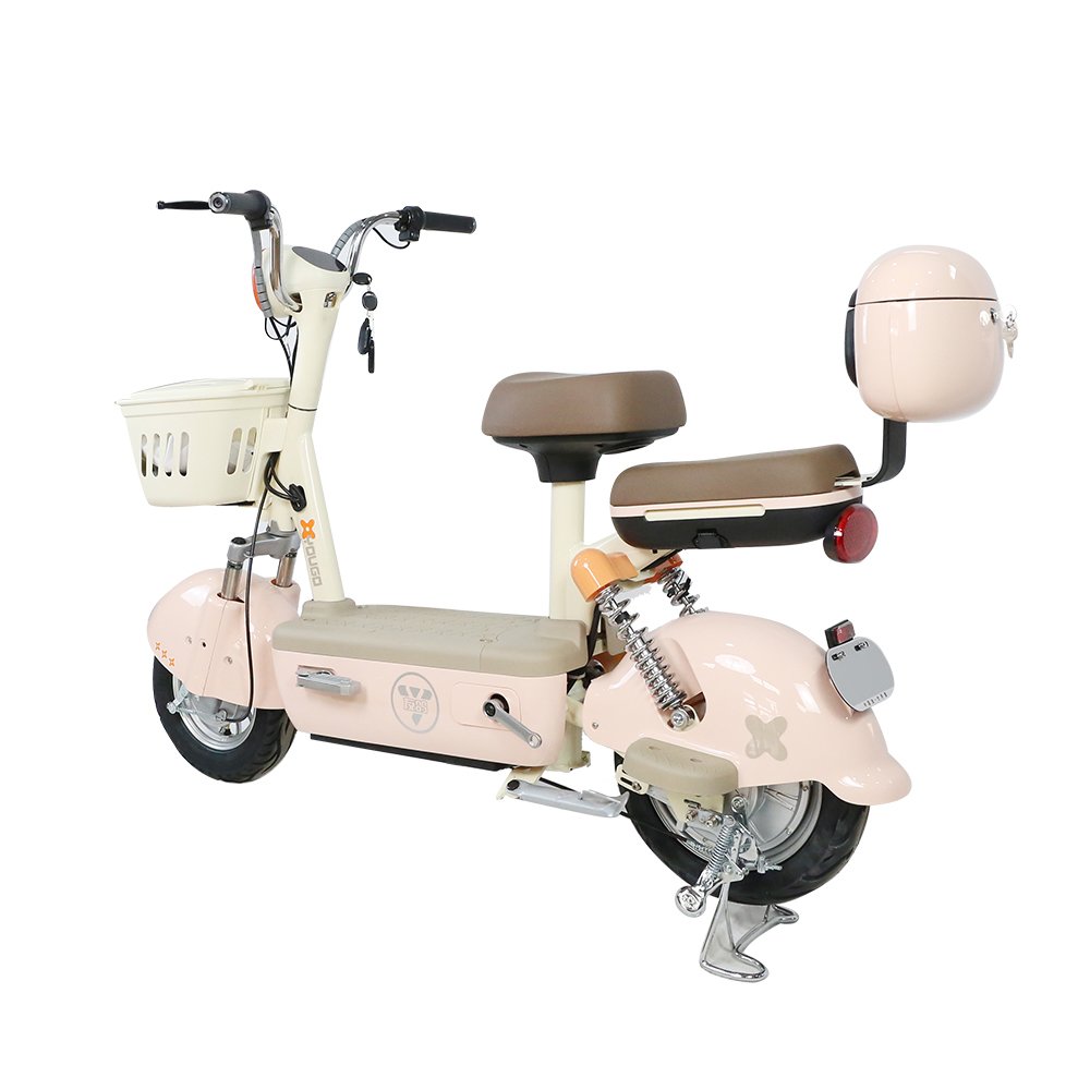 400W City Electric Scooter 48V 60V LED Display Rear Double Spring Shock Absorption Drum Brake