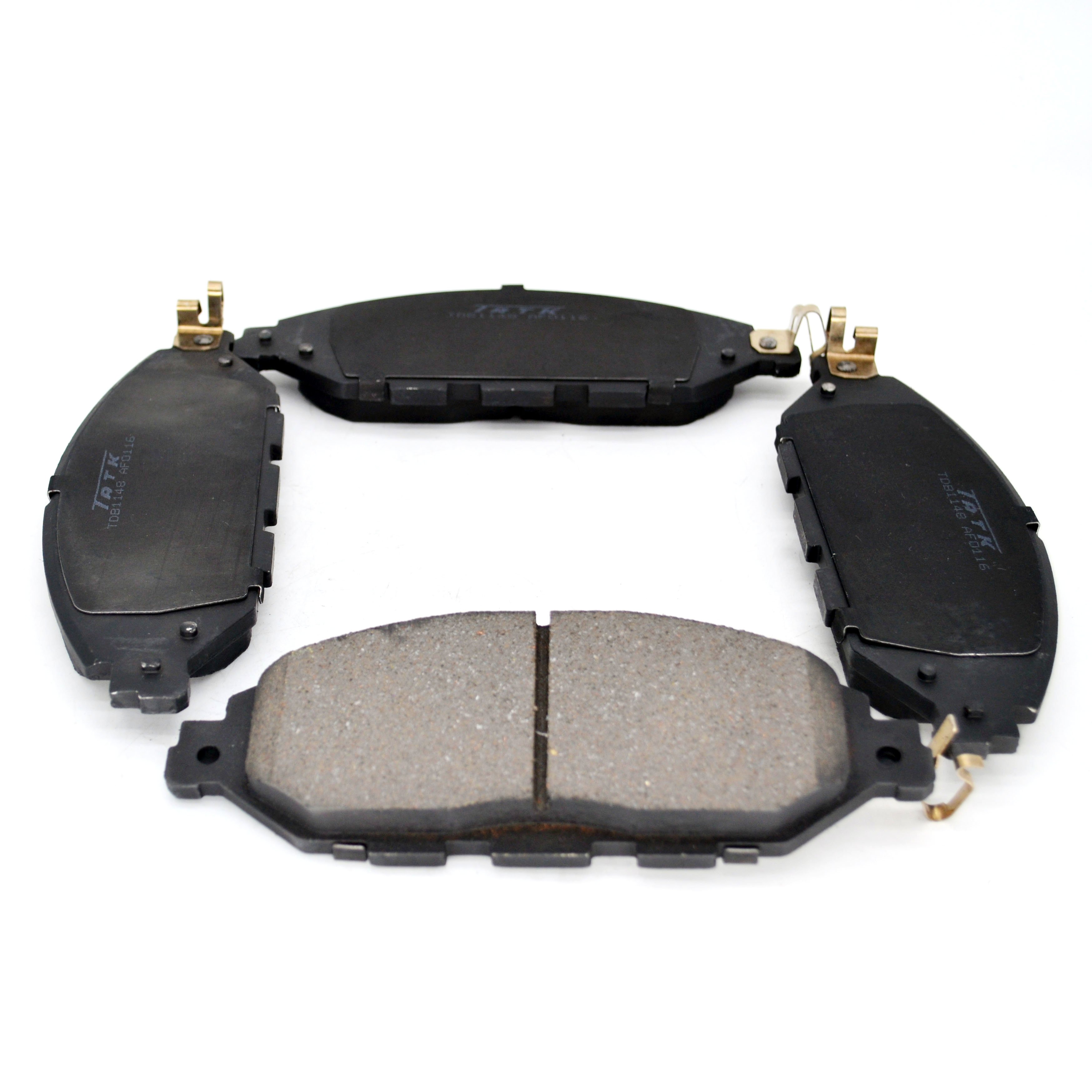 TATK Ceramic Brake Pads for NISSAN PATHFINDER MURANO 2014 Auto No Noise Disc Brake Pads Wholesale D1060-3JA0A 1148 D1649