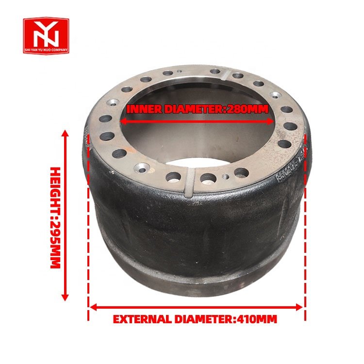Wholesale Truck Accessories Truck Brake System Brake Drum 3502075-ZH04D