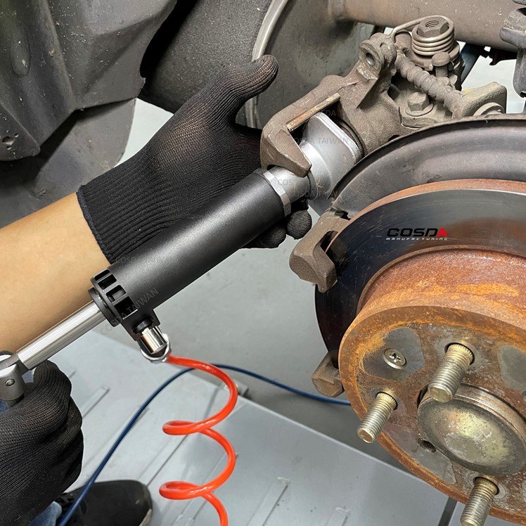 Air Powered Brake Caliper Piston Wind Back Tool for Tesla Models Vehicle Tool