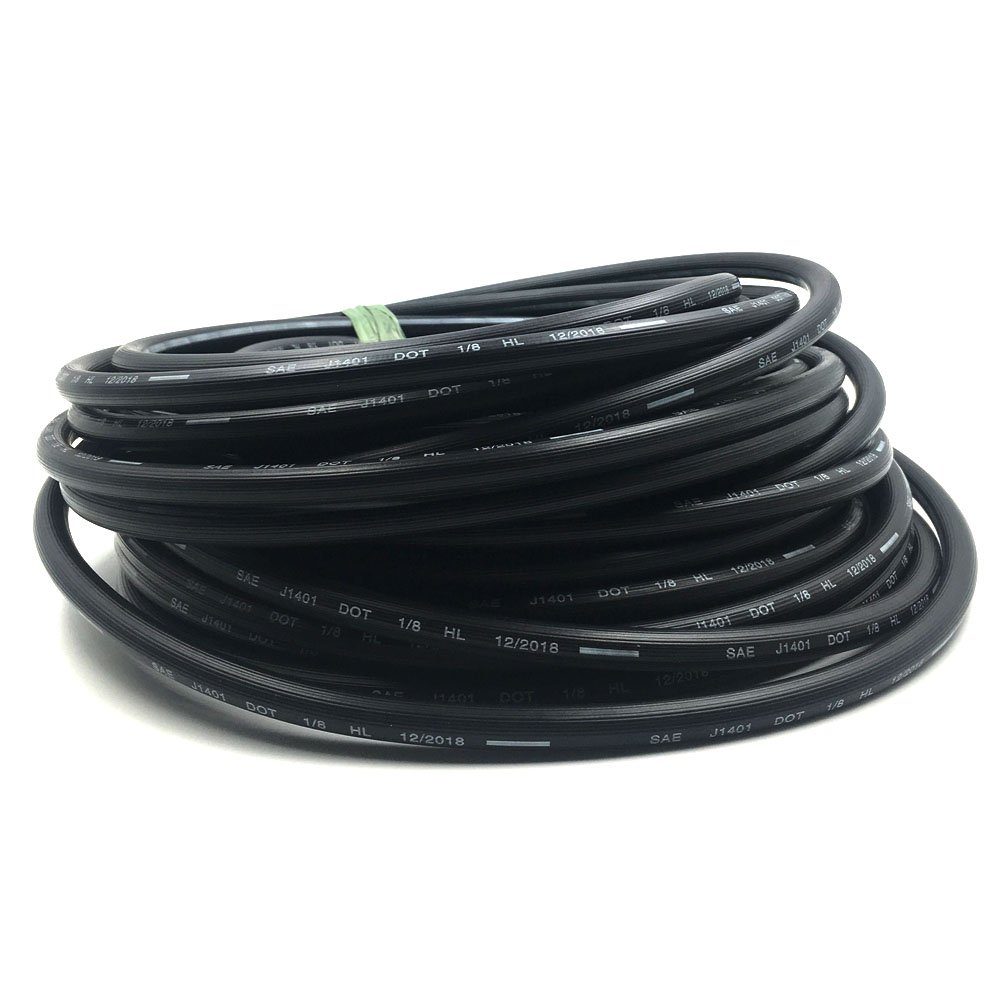 Quality 1/8inch3.2 10.5mm Hydraulic Flexible Brake Pipe Auto Brake Tube Dot Brake Hoses J1401 For Automotive Car Motorcycle Part