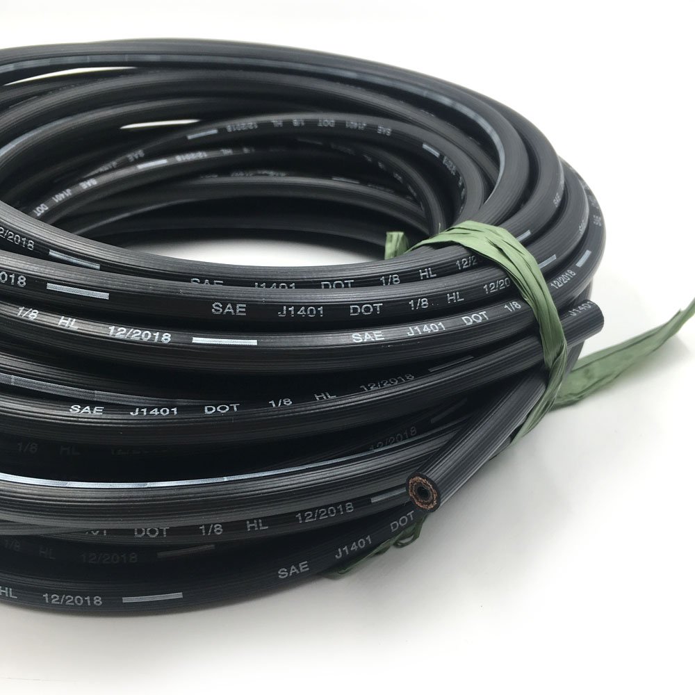 Quality 1/8inch3.2 10.5mm Hydraulic Flexible Brake Pipe Auto Brake Tube Dot Brake Hoses J1401 For Automotive Car Motorcycle Part