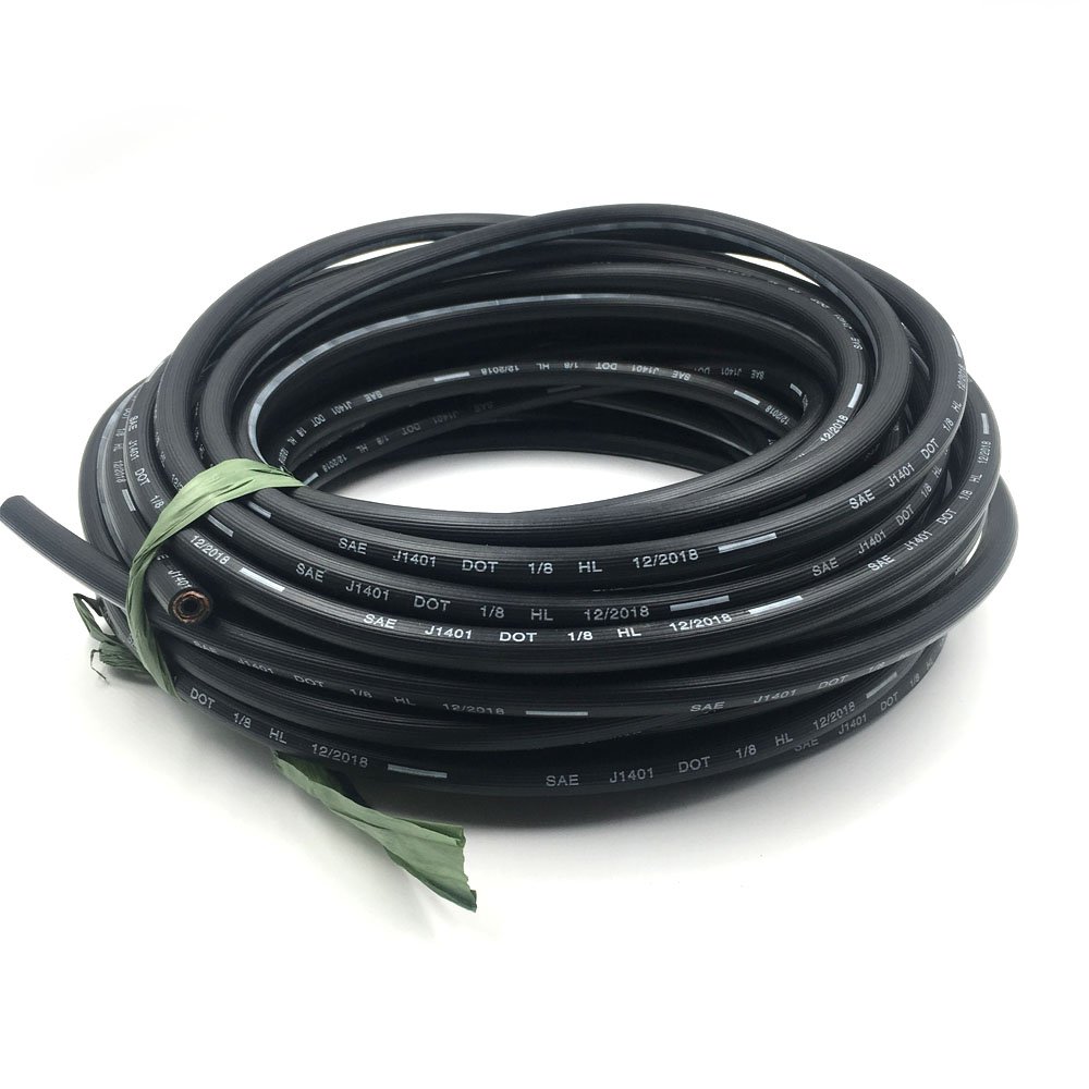Quality 1/8inch3.2 10.5mm Hydraulic Flexible Brake Pipe Auto Brake Tube Dot Brake Hoses J1401 For Automotive Car Motorcycle Part