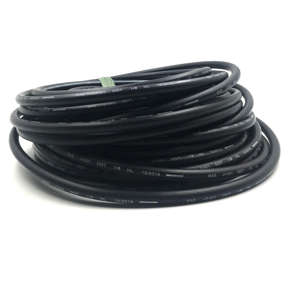 Quality 1/8inch3.2 10.5mm Hydraulic Flexible Brake Pipe Auto Brake Tube Dot Brake Hoses J1401 For Automotive Car Motorcycle Part