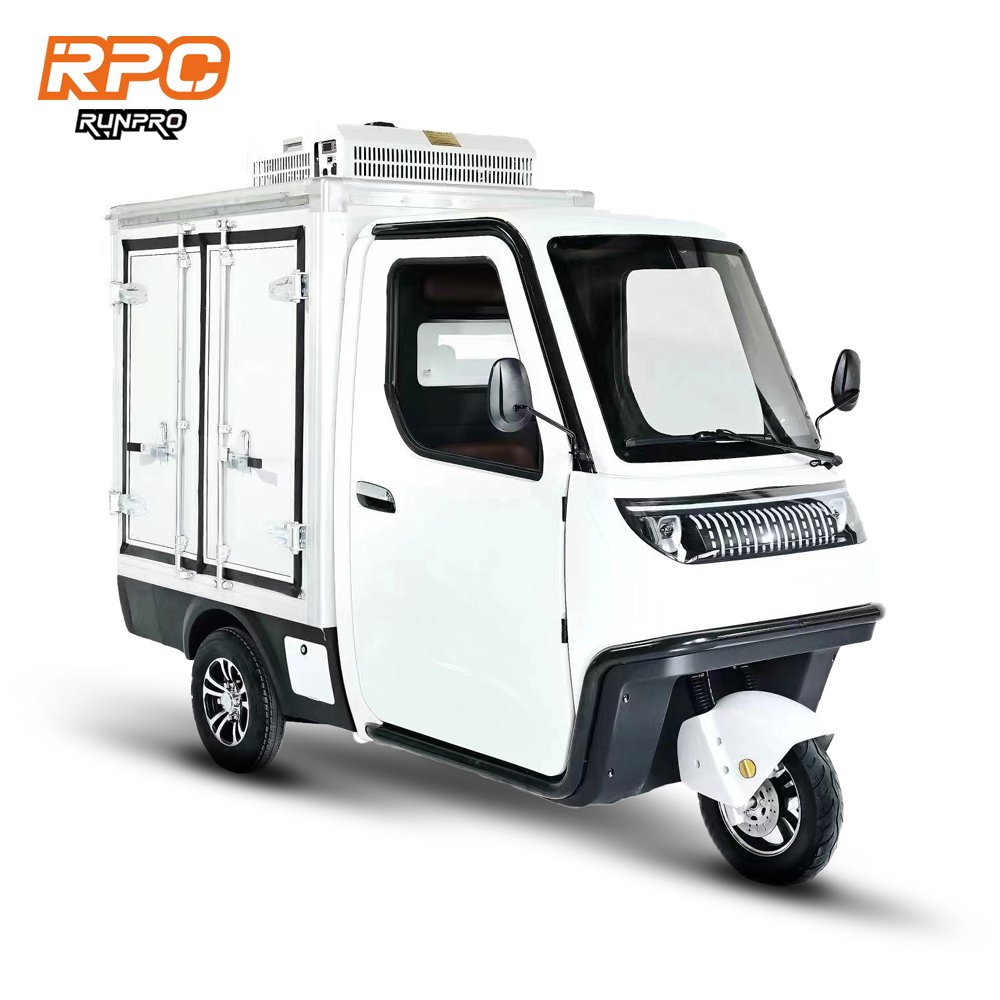 Food Bike Motocicleta Electrica EEC on Road Electric Cargo Tricycles Elektric Scooter Cargo Bike Electric