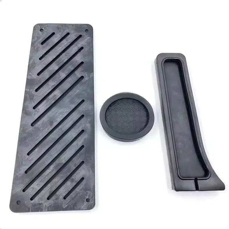 QSF Brake Fuel Accelerator Pedal Cover Kit Car Accessories for Mercedes-Benz Smart Fortwo Elf 2009-2014