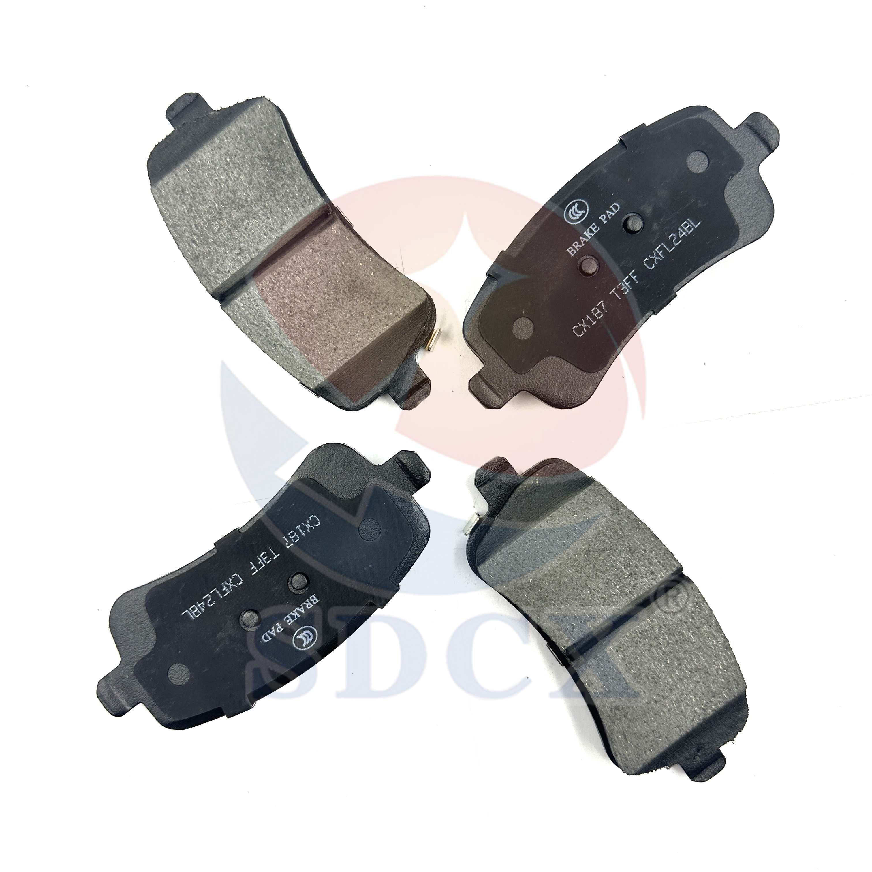 AUTO Front OUDEWO Genuine Quality Wholesale D1125 D11183 for CHANGAN CHERY DONGFENG HYUNDAI KIA Disc Ceramic Brake Pad
