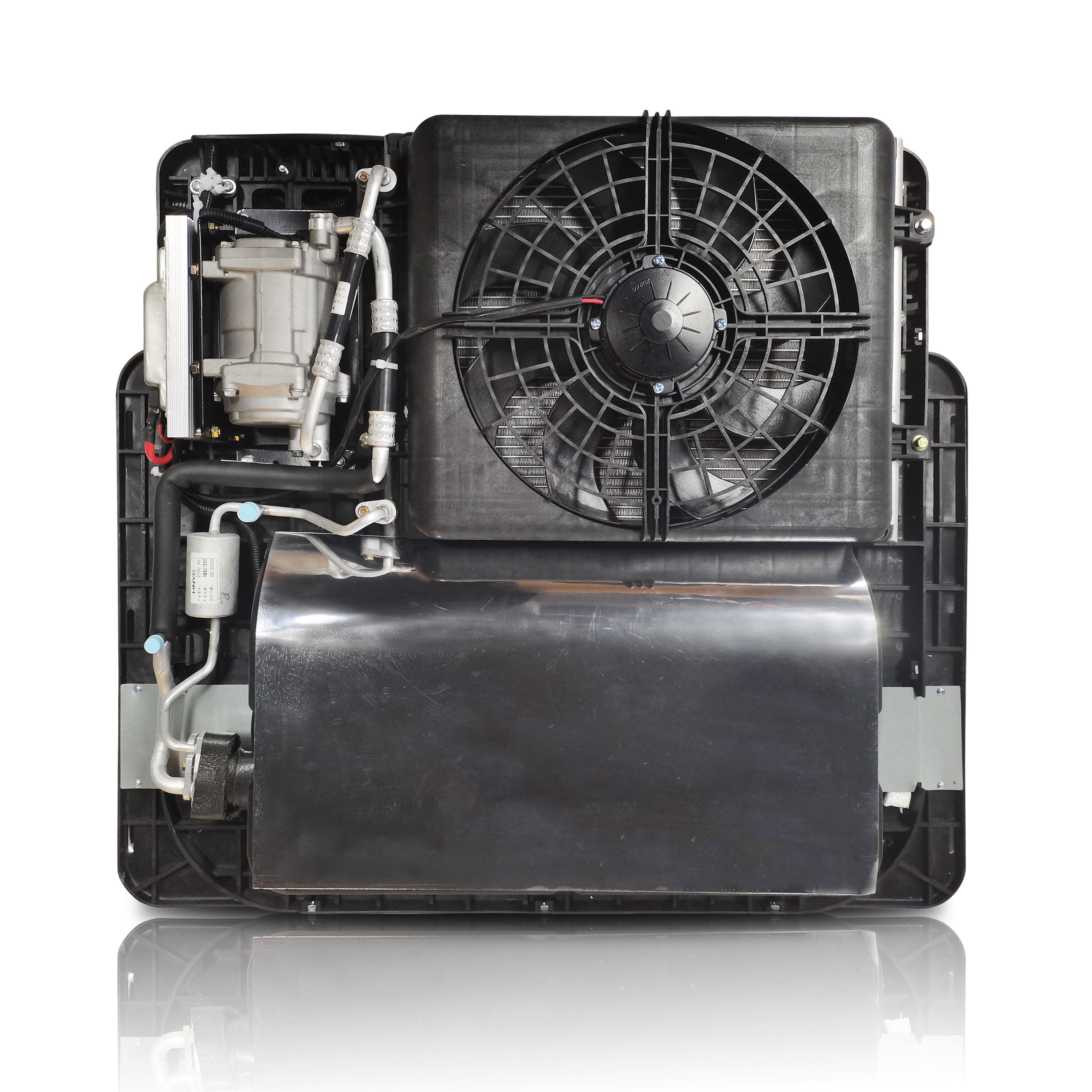 Manufactory Wholesale Auto Parts Roof Top Parking Air Conditioner for Truck, Van Electric Automotive Truck Air Conditioner 24v