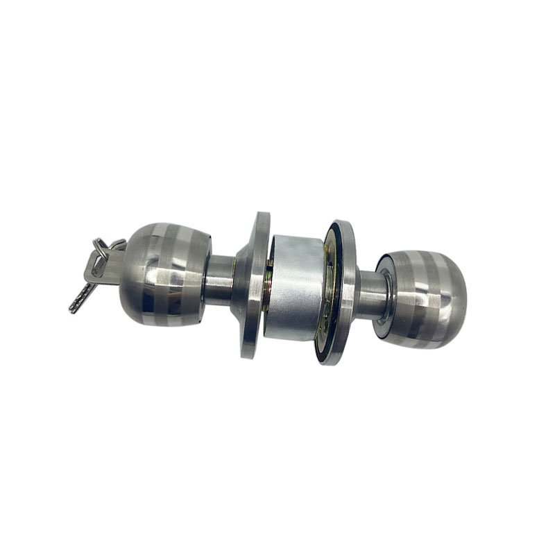 Hot Sale High Quality Stainless Steel Round Door Knobs Knob Handle Internal Round Door Knobs Entrance Passage Lock With Key