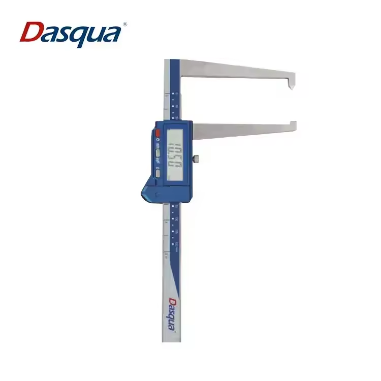 Dasqua 0-125mm LCD Display Stainless Steel Digital Disk Brake Rotor Caliper Disc Measuring Tool