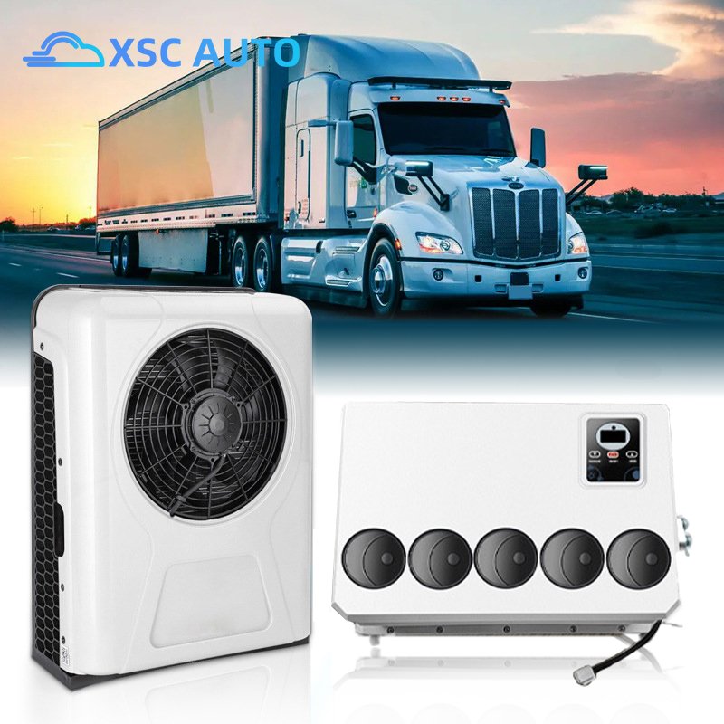 12V 24V DC RV Roof Top Air Conditioner Truck Van Bus Parking Air Conditioner System Car Roof Air Conditioner