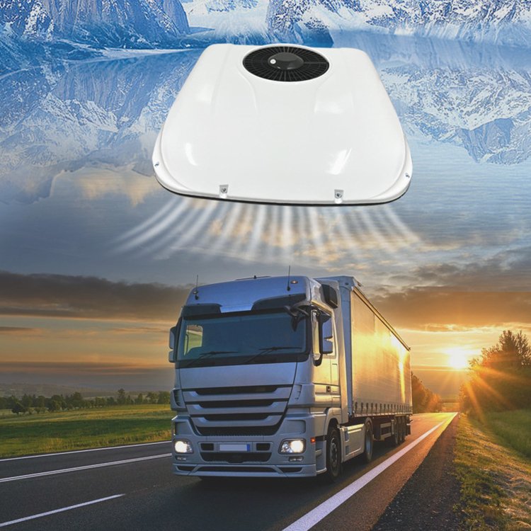 13.5K BTU 24V Universal Air Conditioner Systems for Truck Cars Excavator RV Parking Air Conditioner