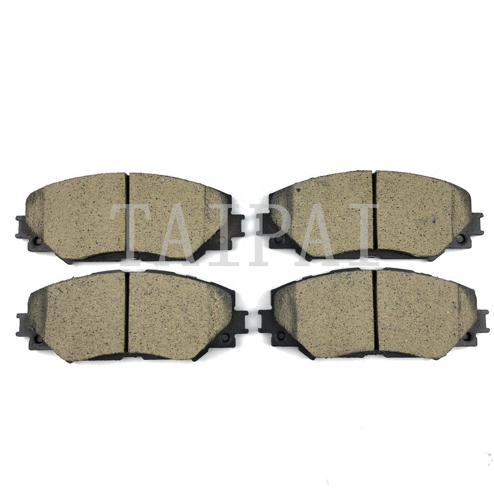 Top Brake Factory Car Disk Brake Pad Ceramic D2274 D1210 04465-0R010 Auto Front Disc RAV4 Corolla PRIUS Brake Pads for TOYOTA