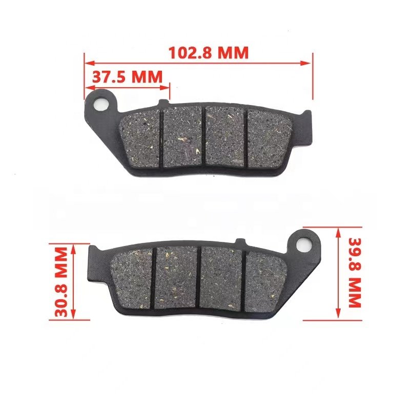 Factory Custom Semi-metallic FA185 Motorcycle Brake Pads for Kawasaki KDX200 KX250 KLX250 KLX400