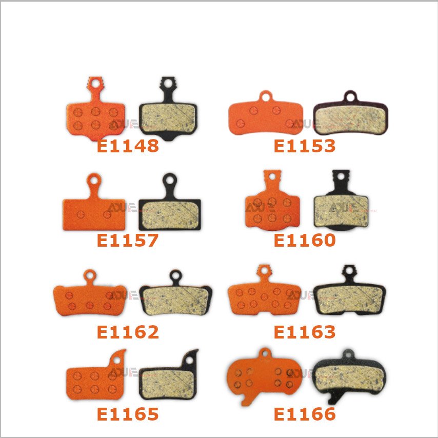 MTB Brake Pads Various Model E-Bike Compound for SHIMANO, MAGURA, SRAM, TEKTRO, FORMULA, HAYES, HOPE