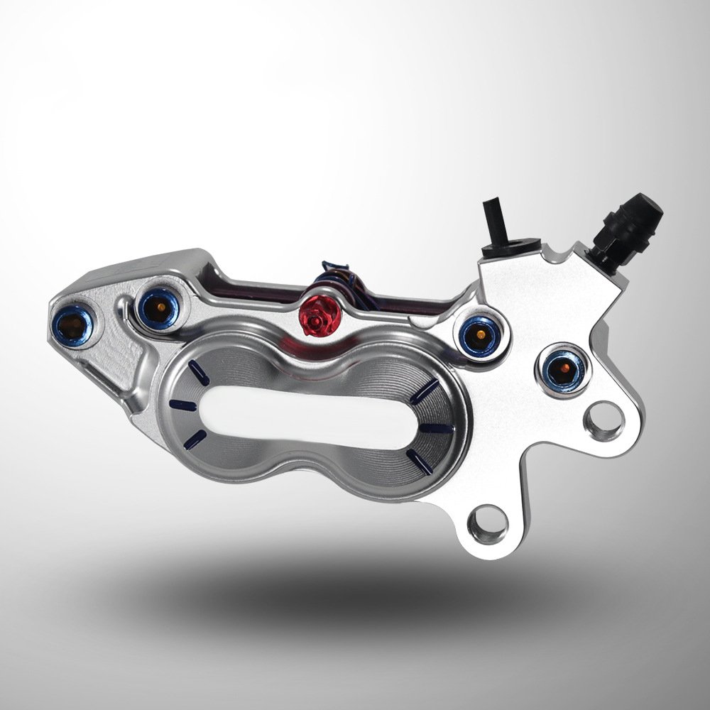 Motor Brake Systems Brake Caliper Colorful Cnc Aluminum Alloy Piston Calipers Universal