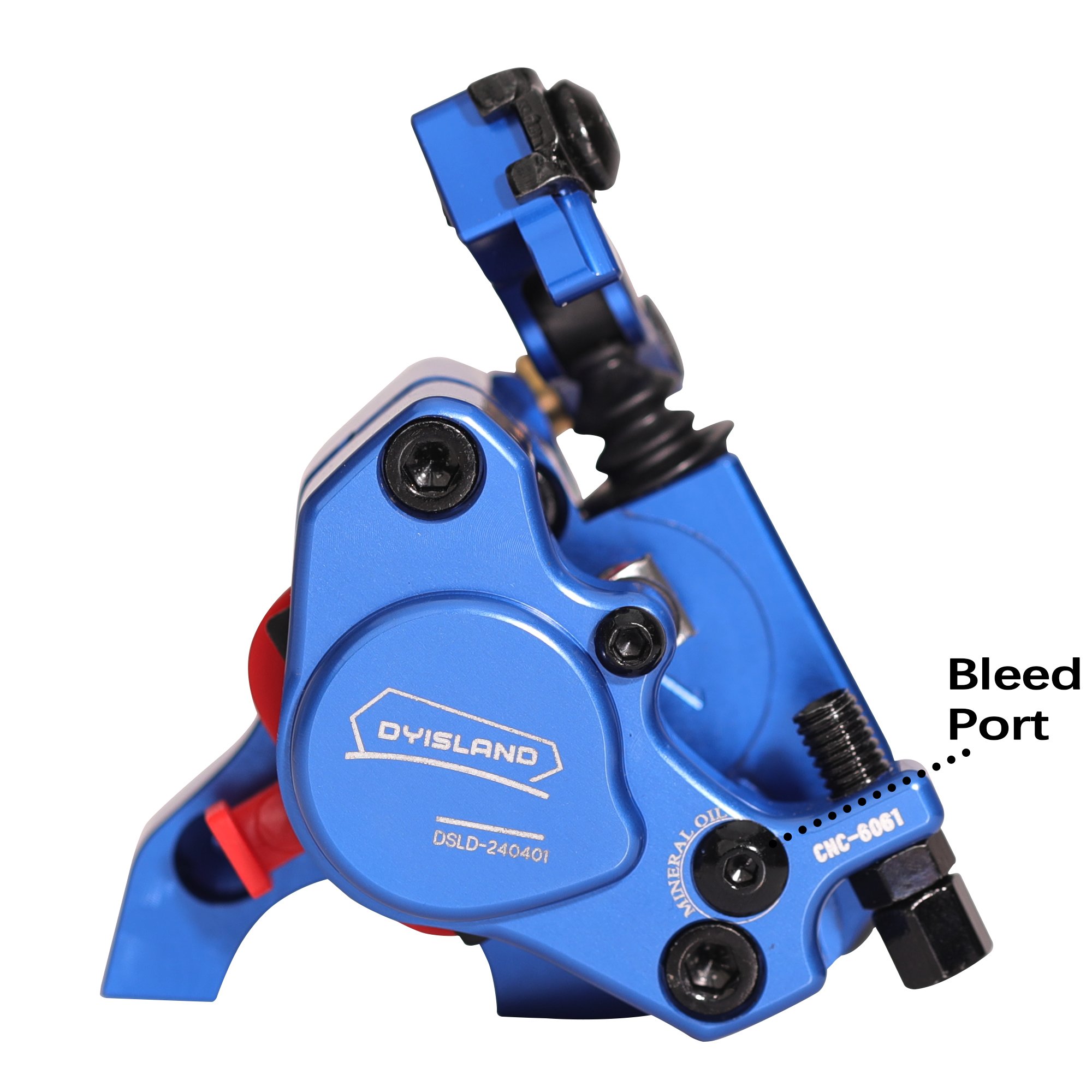 DYISLAND XT-8 Road Bike Line Pulling Hydraulic Disc Brake,cable Oil Disc Brakes Front and Rear Hydraulic Disc Brake