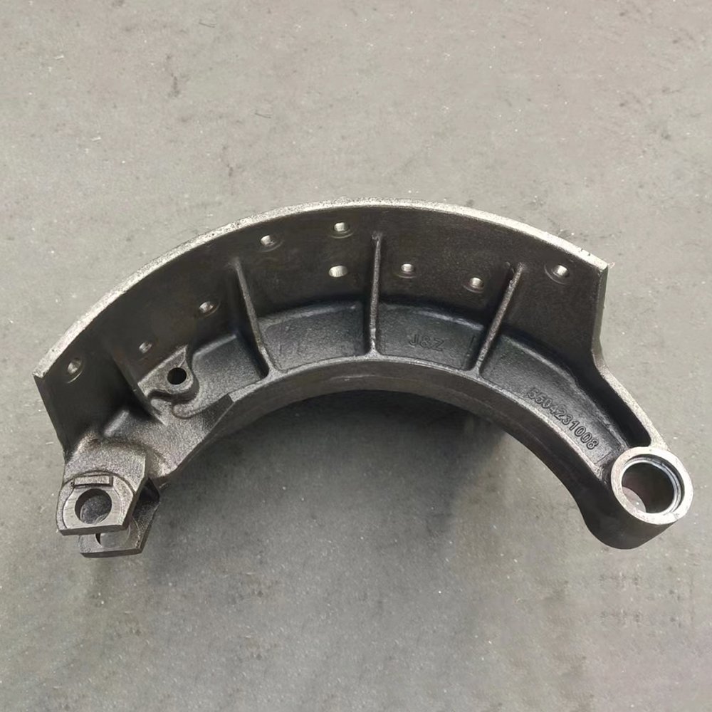 19488 Cast Iron Brake Shoe With Roller Benz 220 Brake Shoe for Dump Truck