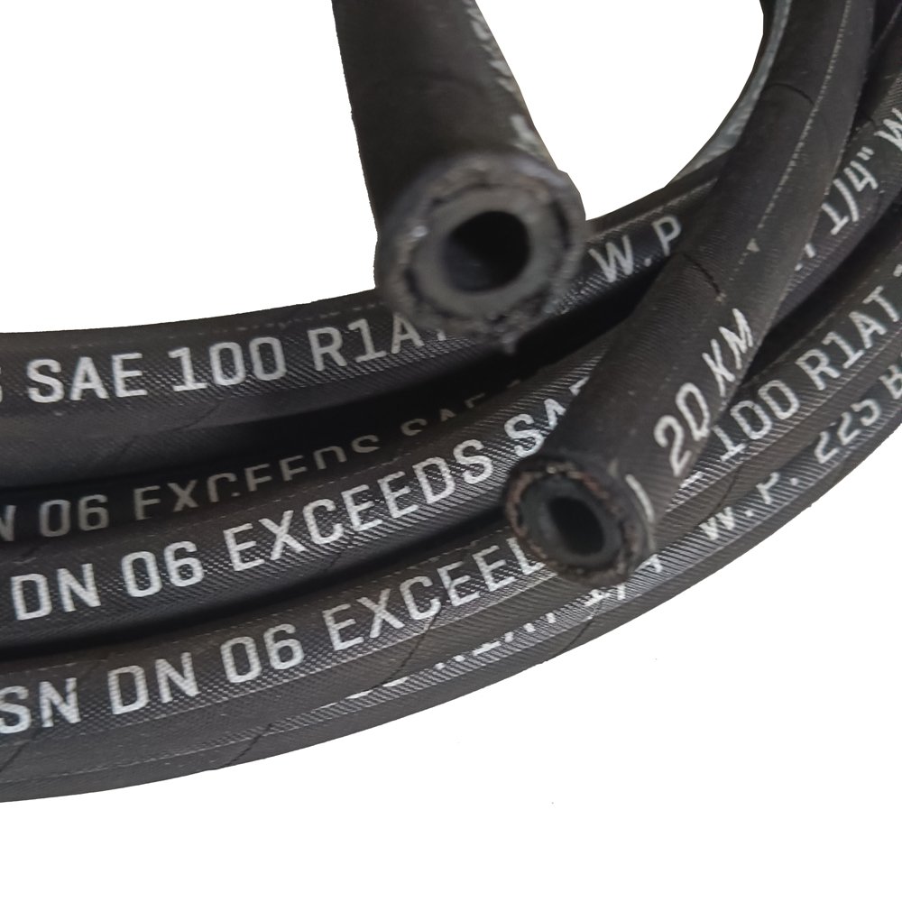 Black Flexible NBR (Natural Rubber Latex) Air Hose Auto Gas Hydraulic Tubes Oil Hose-Custom Moulding Service Available
