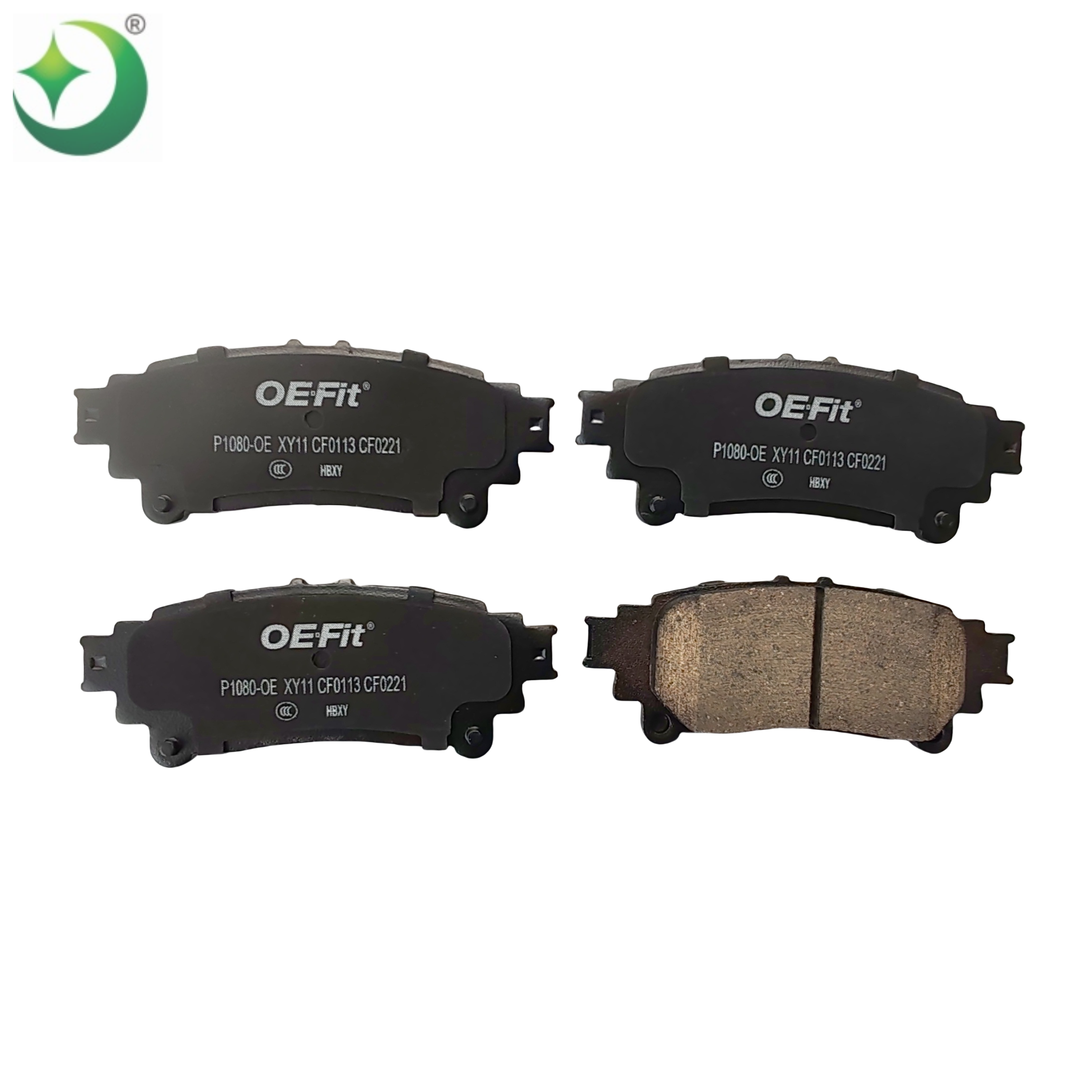 D1391-8500 04466-30281 Cars Spare Parts Systems Brake Pads Manufacturer for TOYOTA DAIHATSU