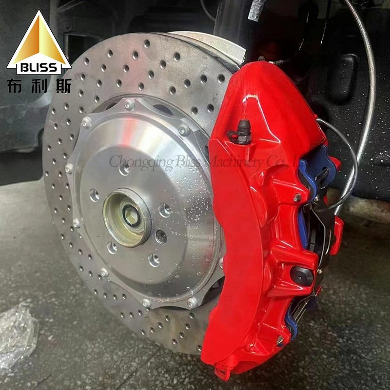 Big Brake Kit Aluminum Universal Racing Brake Calipers Six Pistons V6 6 Pot Modified Brake Caliper
