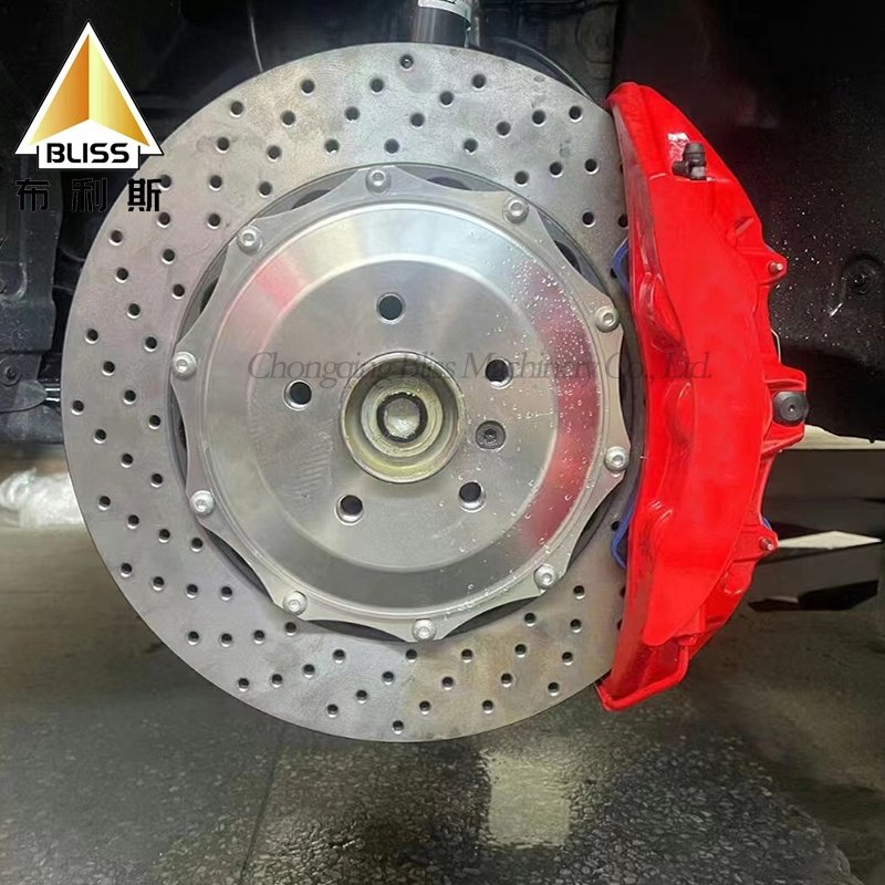 Big Brake Kit Aluminum Universal Racing Brake Calipers Six Pistons V6 6 Pot Modified Brake Caliper
