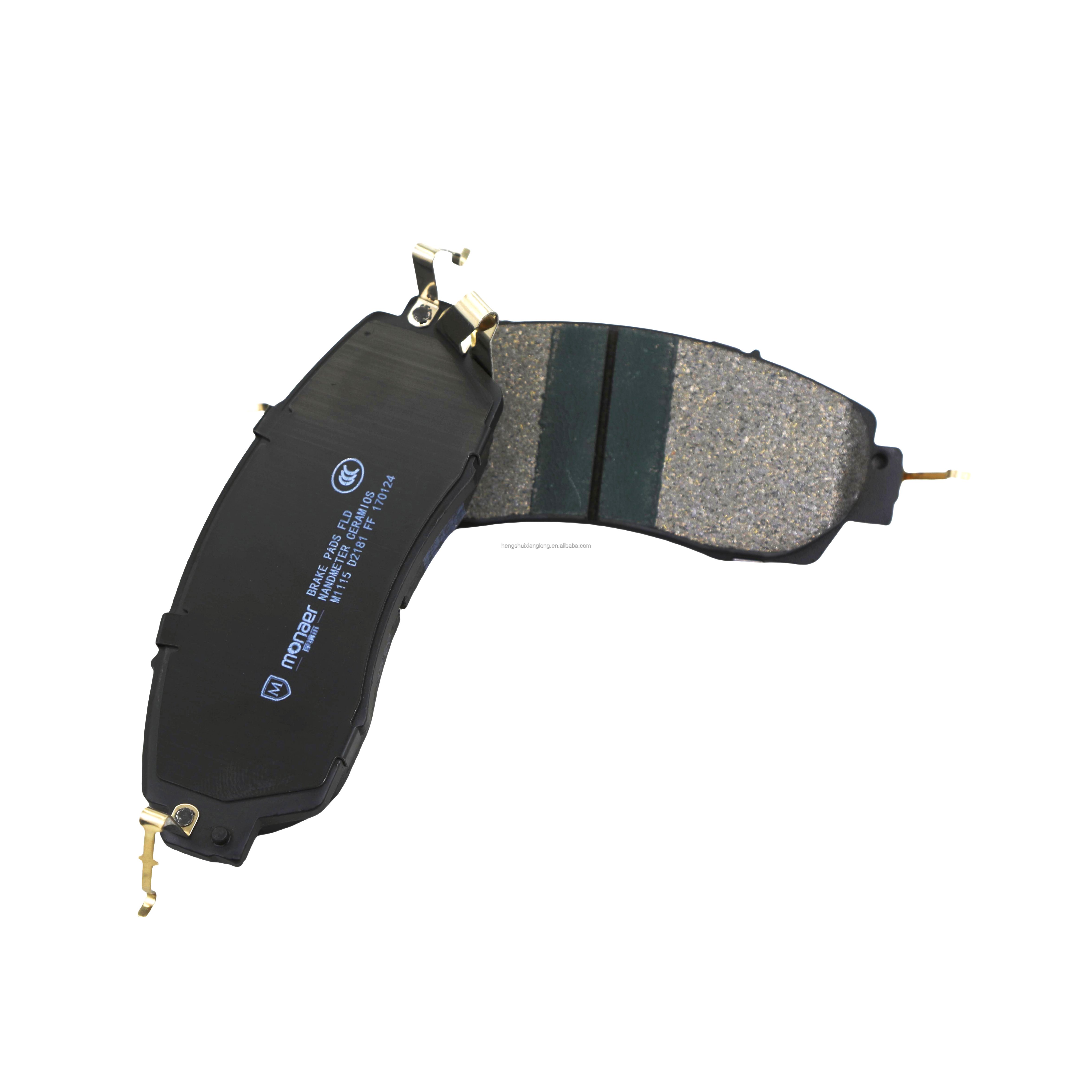 D2181 Auto Spare Parts Monaer Front Axle Brake Ceramic Brake Pads for HONDA