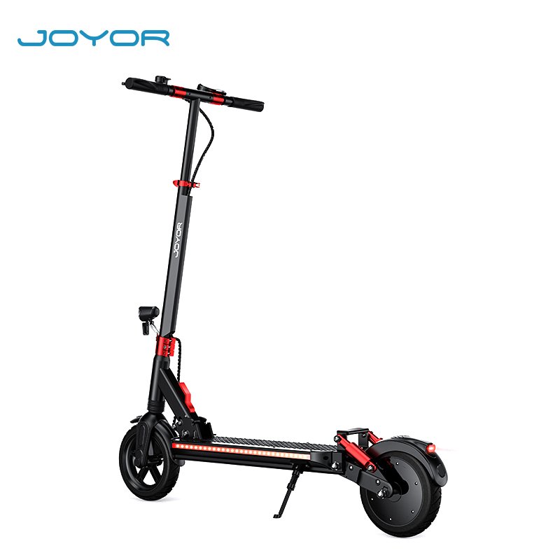 JOYOR G9 600W Electric Scooter with 9 Inch China Air Tire 52V18ah Lithium Battery Front & Disc Brake Portable Seat Lights Adults