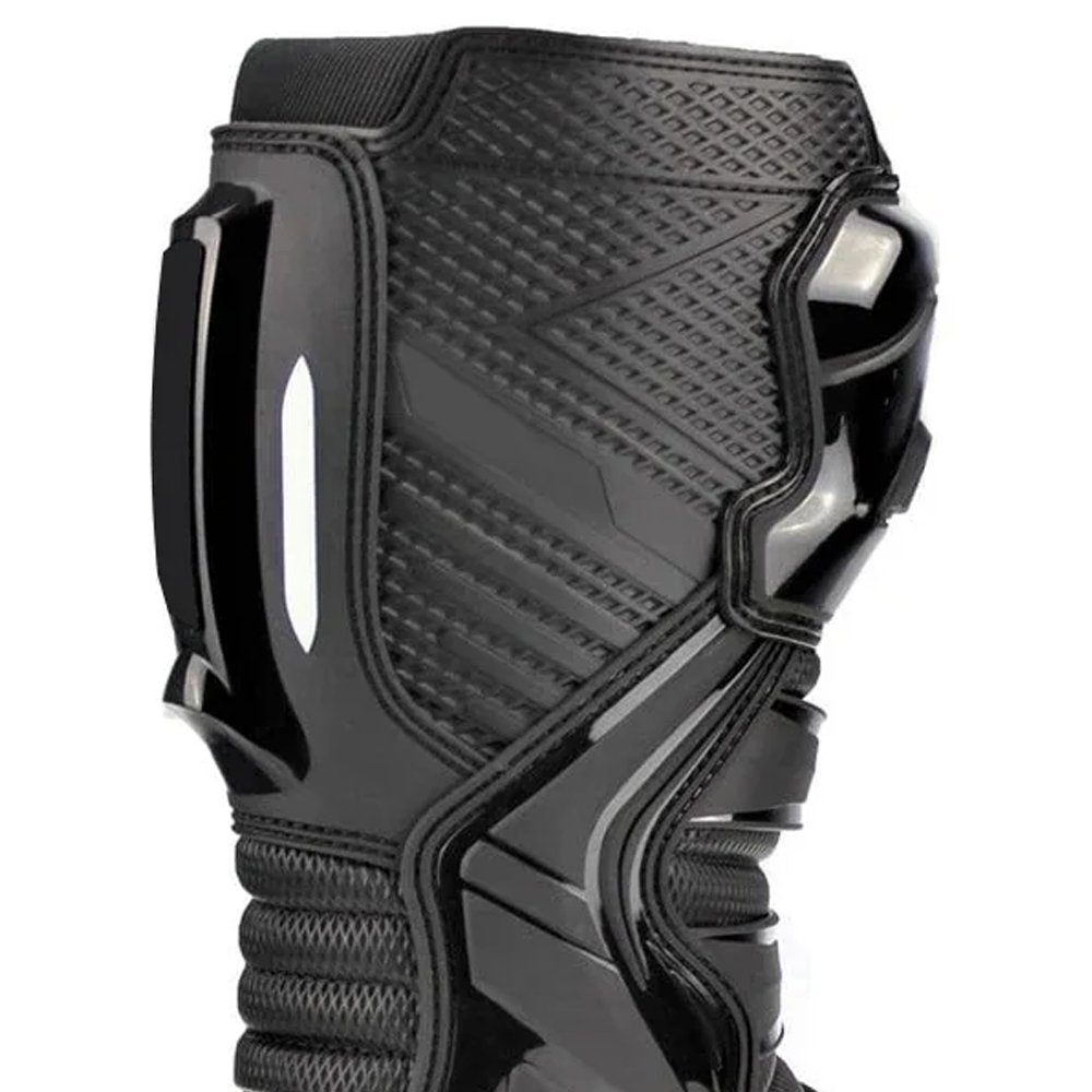 Top Quality Genuine Leather Fully Protective Long Motorbike Shoes Custom Logo Buckle Strap Durable Motorbike Boots