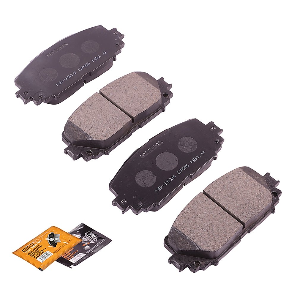 MASUMA MS-1518N Auto Brake Systems Ceramic Brake Pad Wholesale AY040-TY079 04465-12650 for Daihatsu ForToyota Yaris 2007