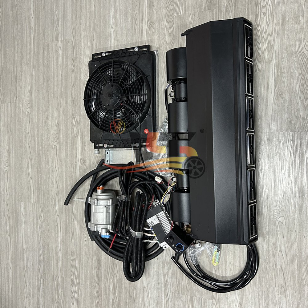 Integrated Air Parking Air Conditioner Suitable for RV RV Mini Bus Heavy Duty Car Only Cooling Caravan