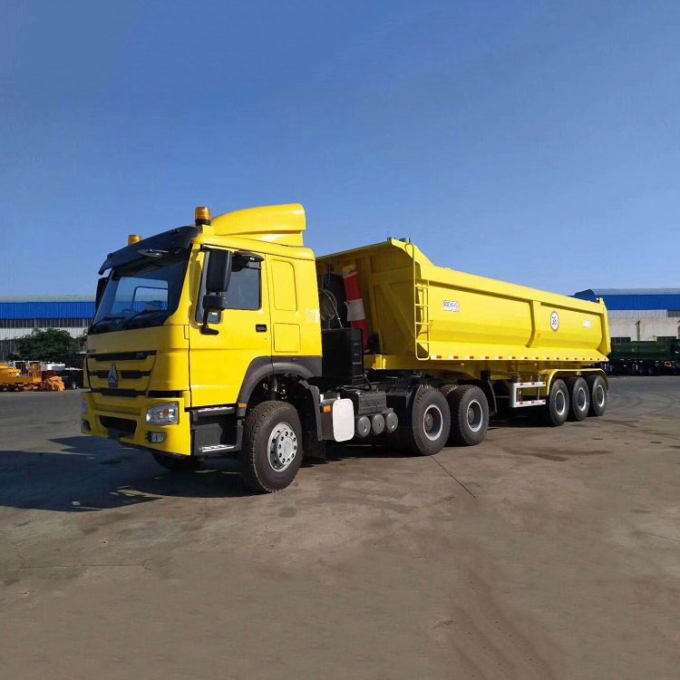 Factory Direct Sale Hydraulic Cylinder 3 Axle 30 40 50 Ton 8x4 Rear Trailer Tipper Truck Dump Semi Trailers