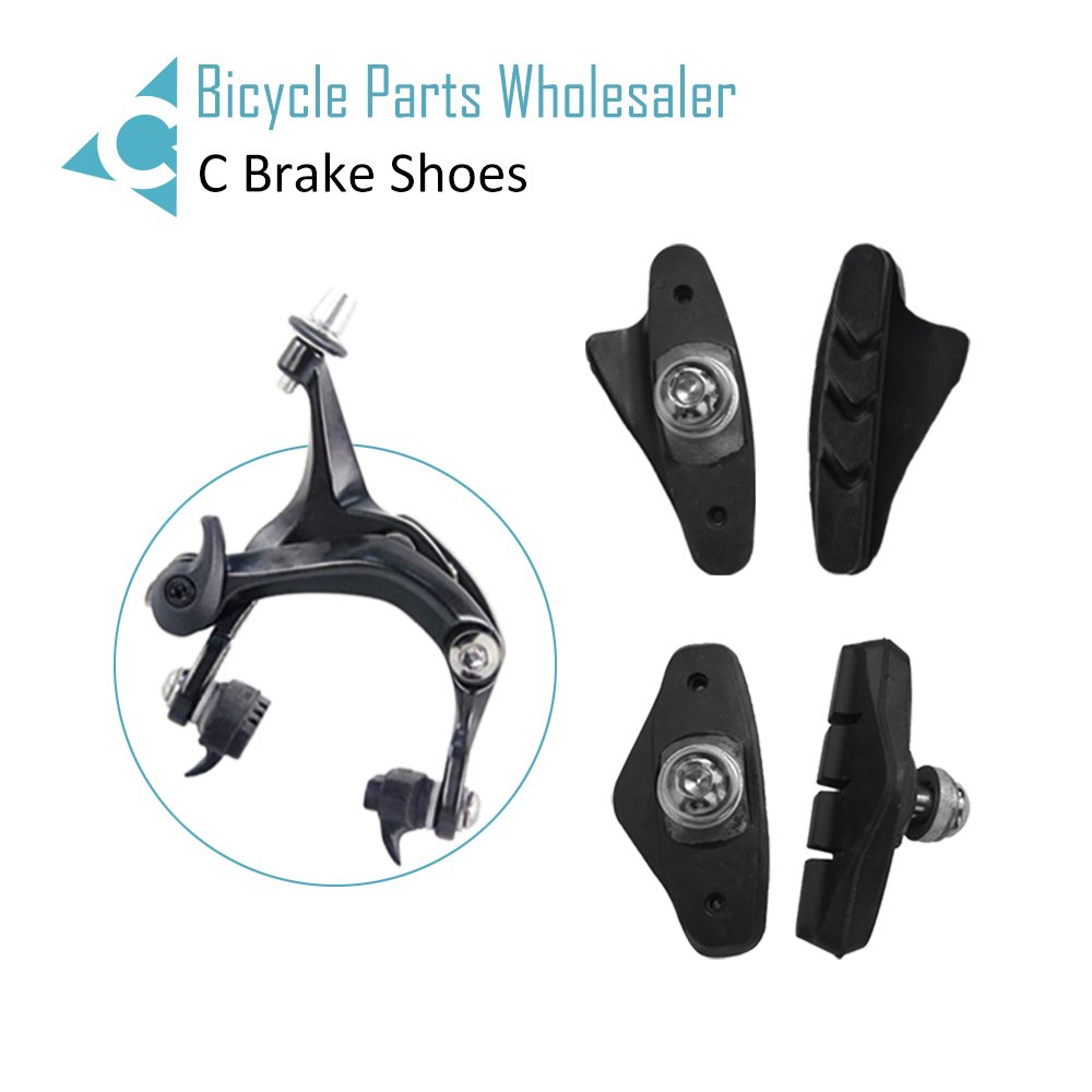 Road Bike Bicycle Cycle Brake Caliper Rubber Pads Shoes Blocks for Shimano C-Brake Caliper