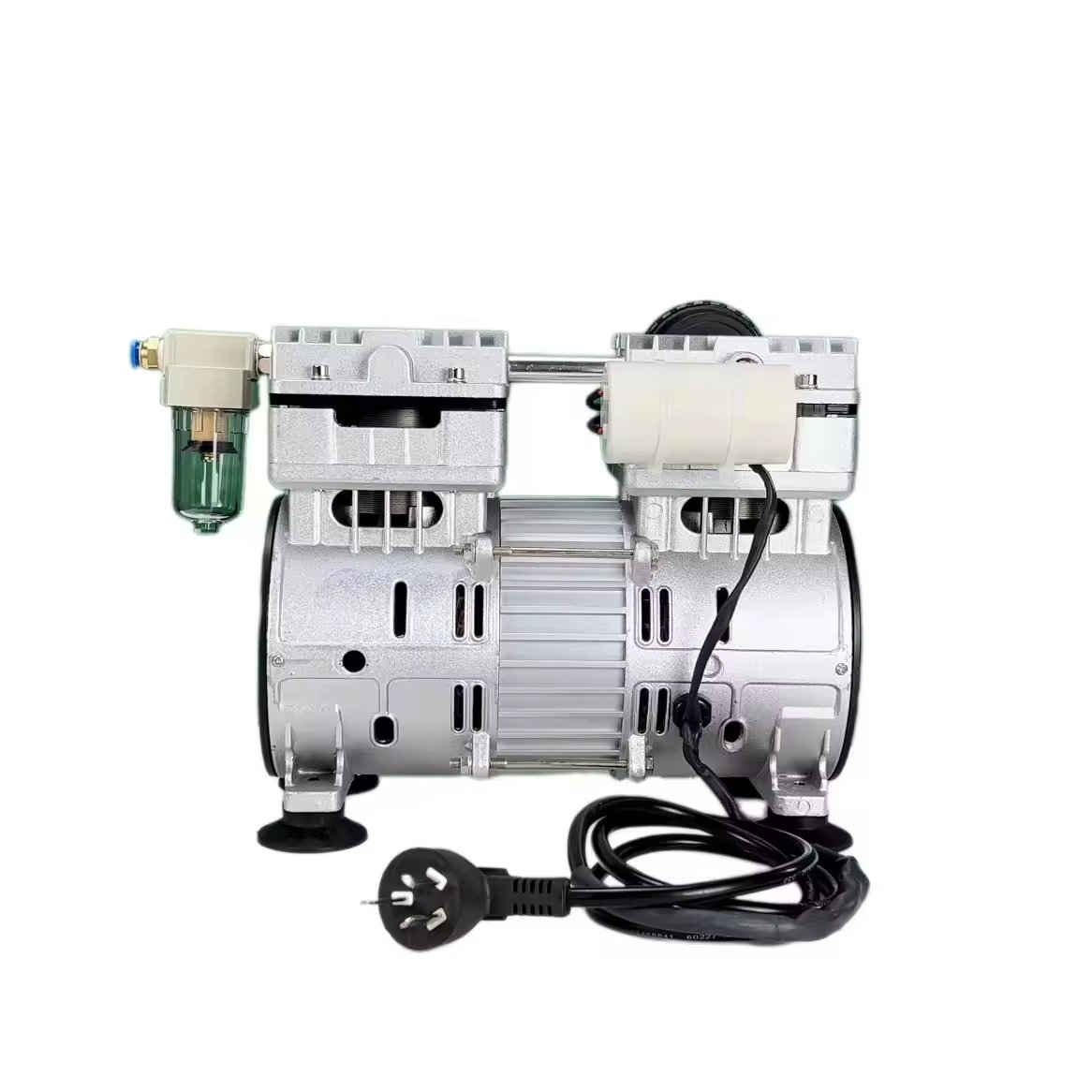Top of the Line Portable 8-bar 3-cylinder 100l Oil-free Silent air Compressor