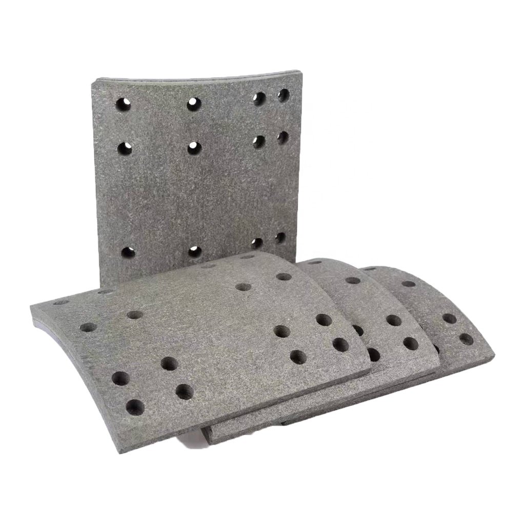 Oem FUWA Meritor Axle Duty Bandas De Freno Lining 4515 4515Q Brake Shoe 15205533 for MACK TRUCK