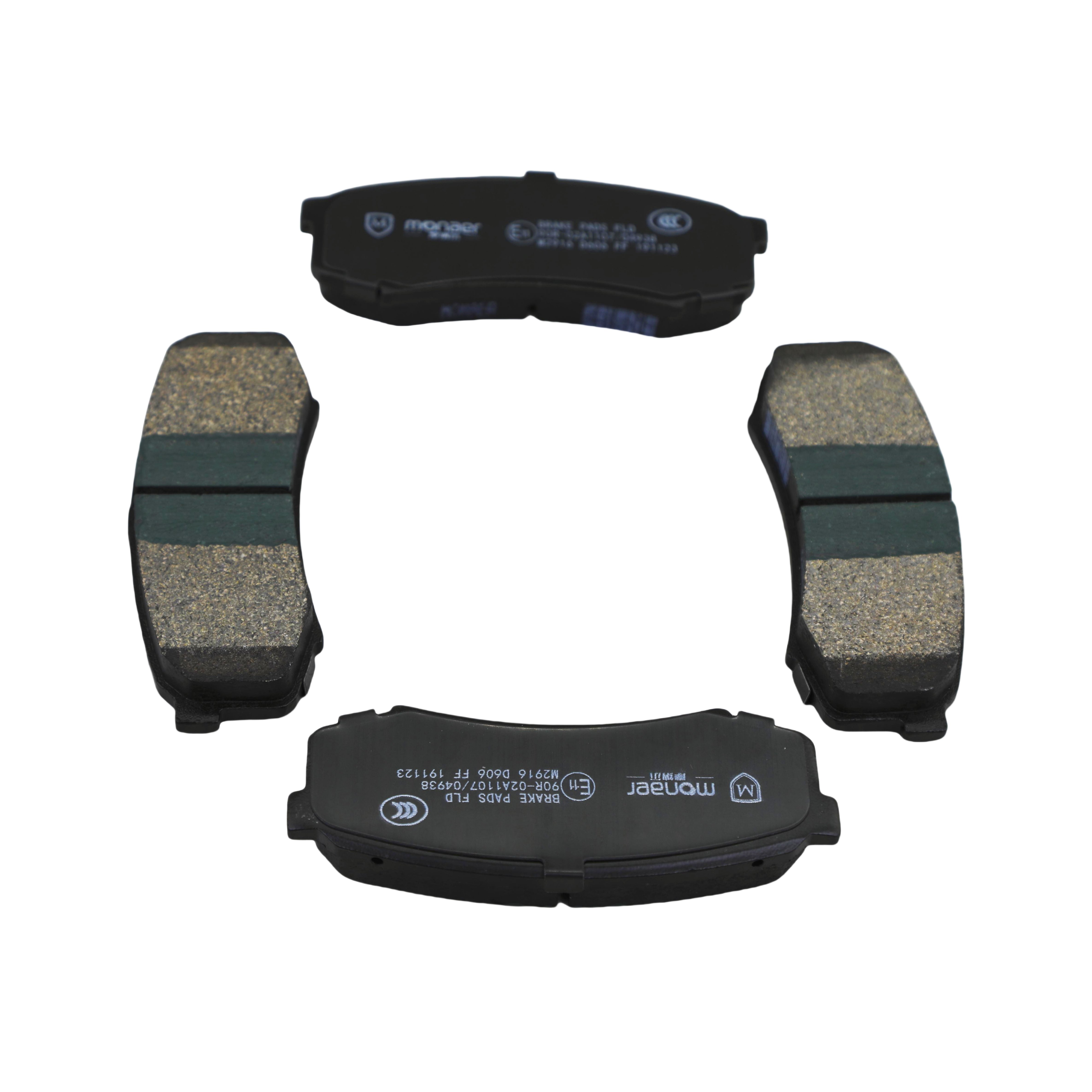Monaer High Performance Rear Disc Brake Pads D606 for Toyota