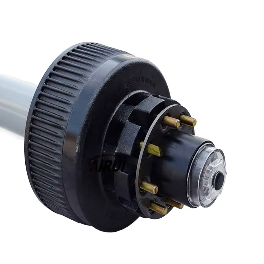 Factory Direct Supply 12k 12000 Lbs Heavy Trailer Axle with Electric Drum Brake