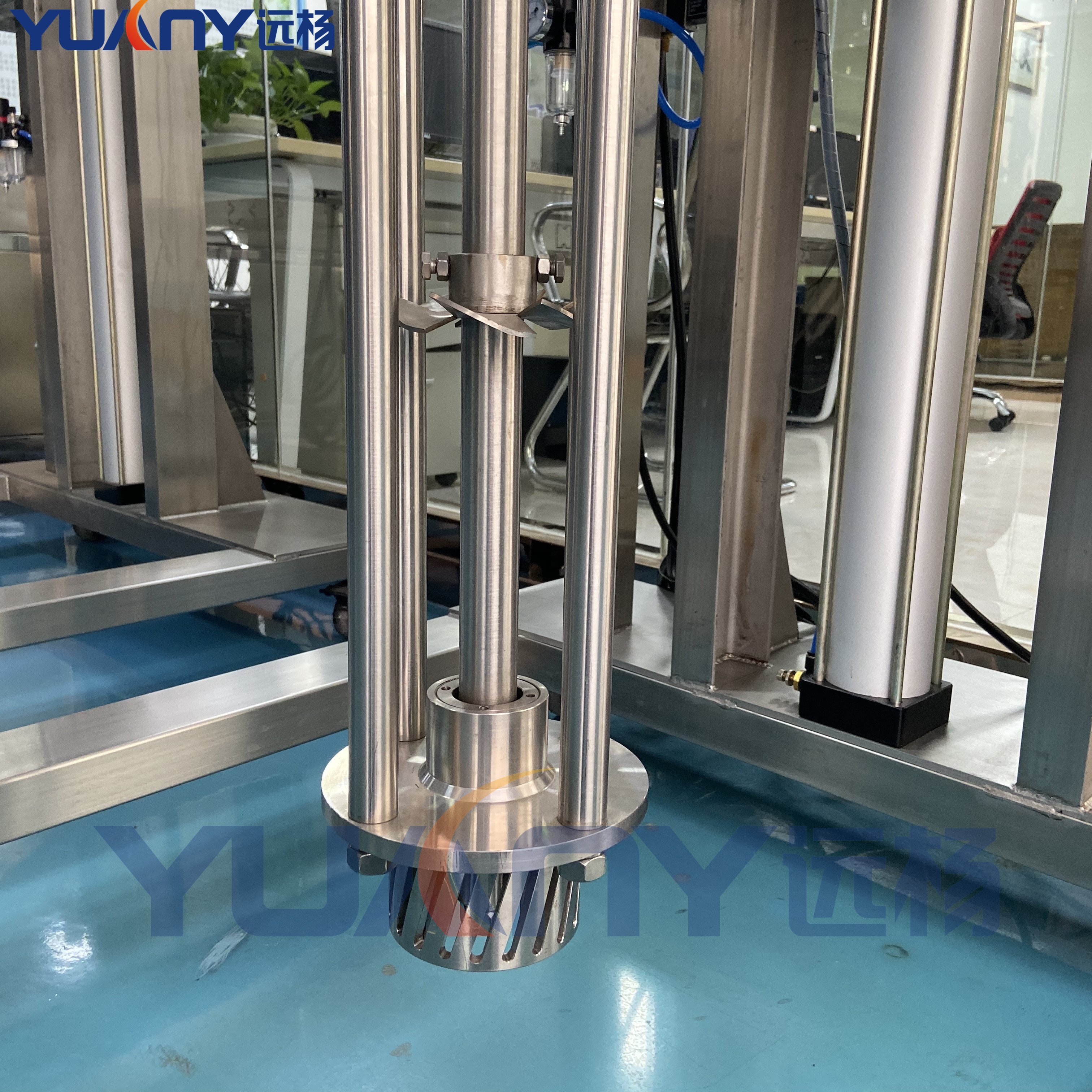 CE Liquid Homogenizer Mixer Soap Mixing Machine Cosmetic Production Equipment Agitator Manufacturing Food Shop MOTOR 2.2kw