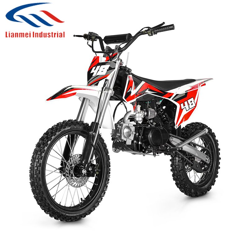Gasoline Off-Road Motorcycle 125cc Dirt Bike Adults Four Stroke Motor Cross with Two Wheel
