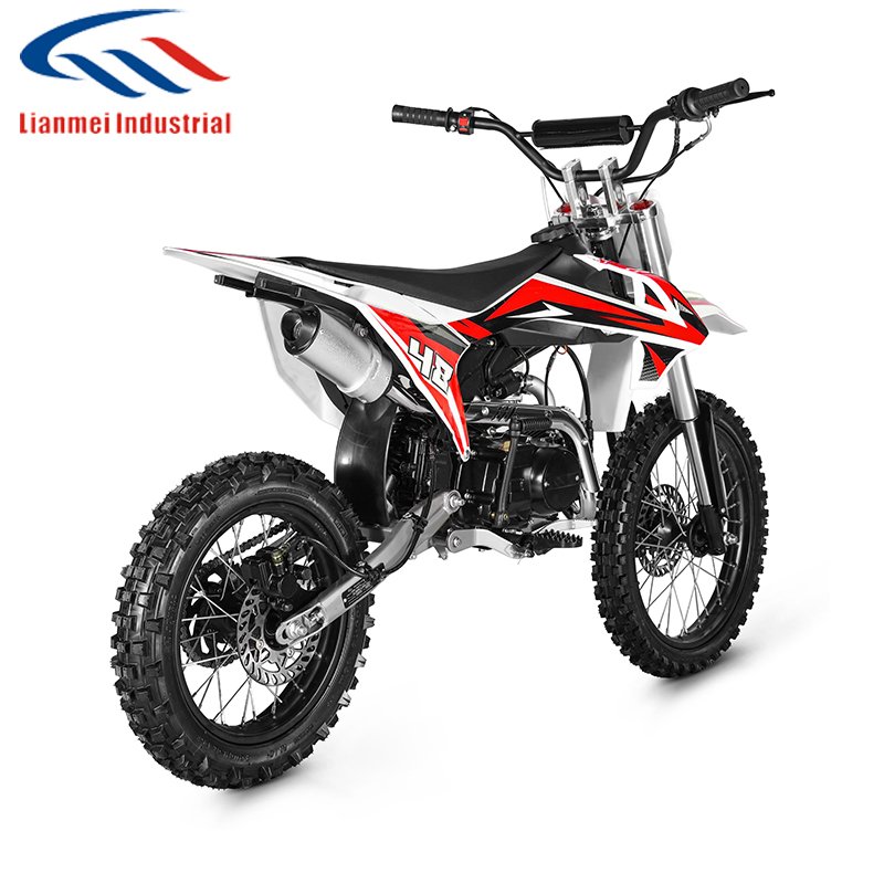 Gasoline Off-Road Motorcycle 125cc Dirt Bike Adults Four Stroke Motor Cross with Two Wheel