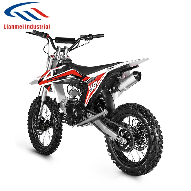 Gasoline Off-Road Motorcycle 125cc Dirt Bike Adults Four Stroke Motor Cross with Two Wheel