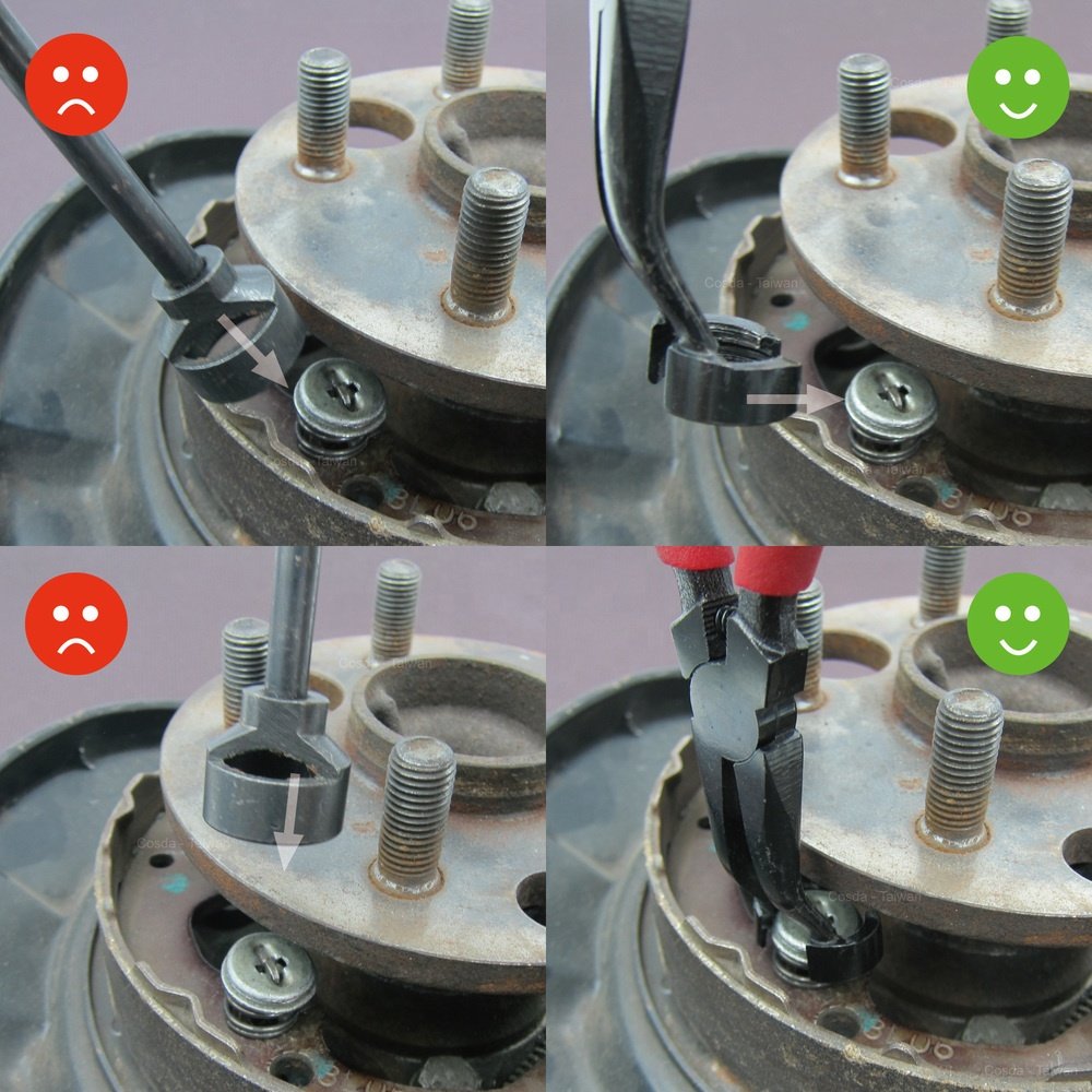 Break Shoe Spring Washer Removal Tool Brake Spring Washer Pliers