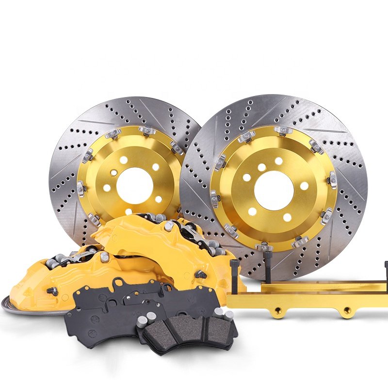 New Product Ideas 18z 6pot Modified Brake Caliper Kit TY3 Slotting Drilled Brake Kits for Volvo XC60/V60/S60 XC90 XC40
