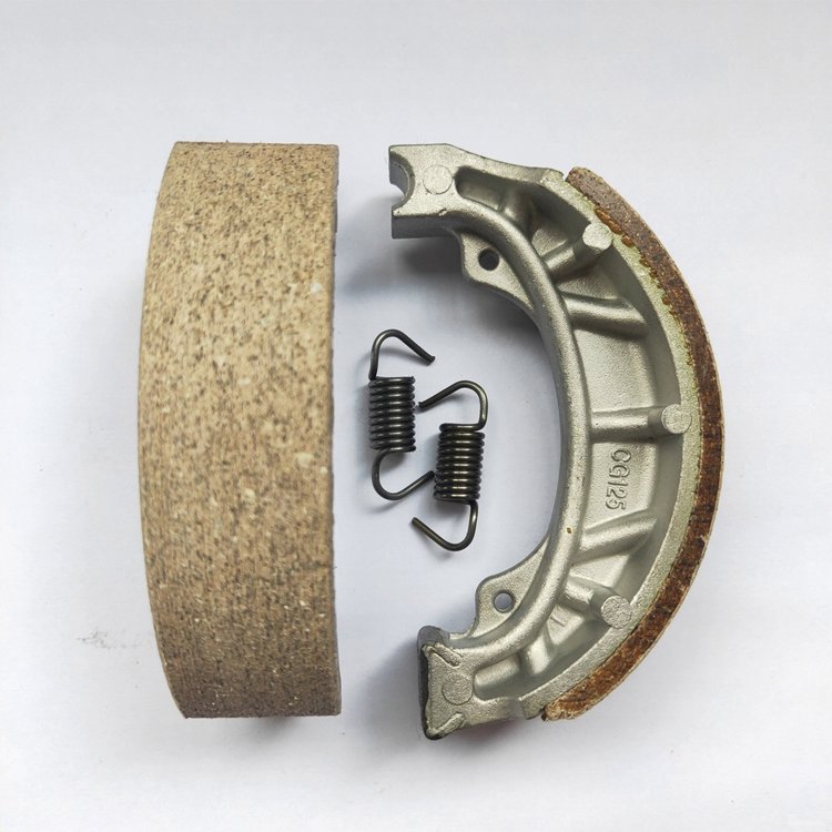 China Factory Cheap Sell Motorcycle Brake Shoe Motorcycle Spare Parts Accessories