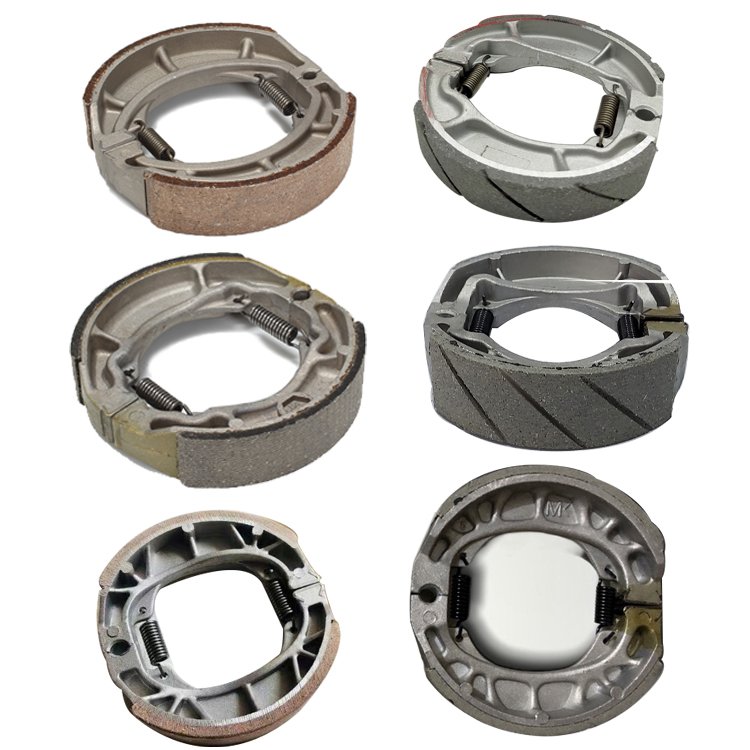 China Factory Cheap Sell Motorcycle Brake Shoe Motorcycle Spare Parts Accessories